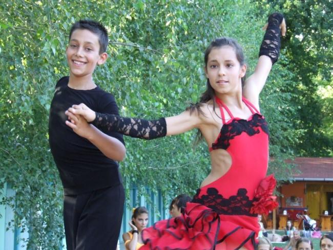 Fellépés a gyomai Liget Fürdőben