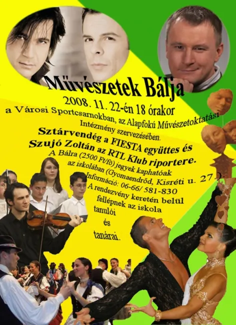 Művészetek Bálja Gyomaendrdődön