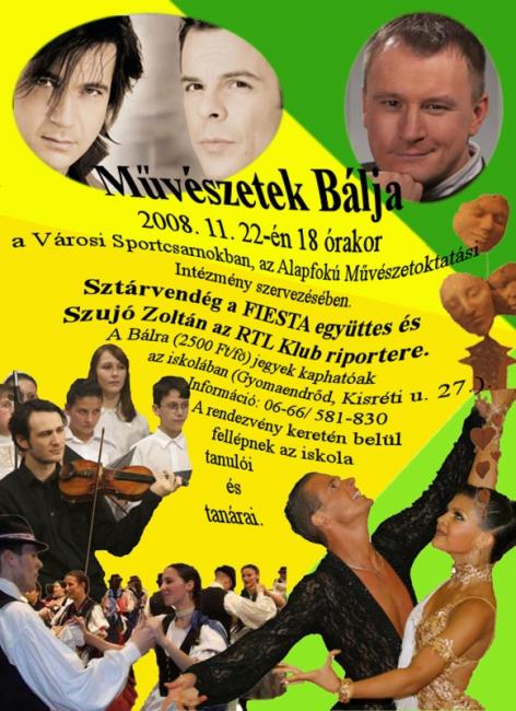 Művészetek Bálja Gyomaendrdődön