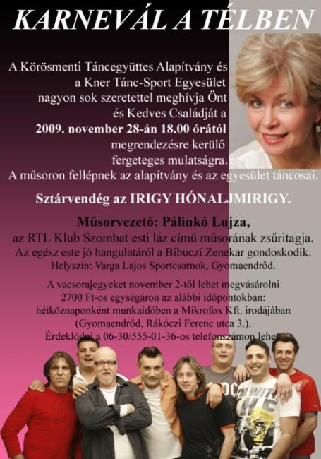 Karnevál a télben...