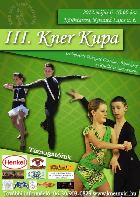 III. Kner Kupa Versenykiírás