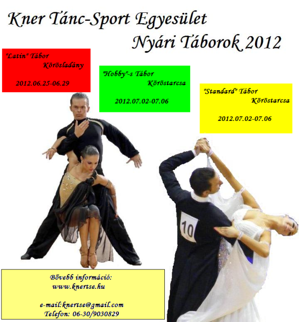 Nyári táborok 2012
