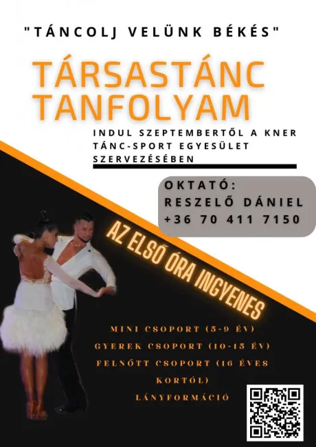 Táncolj nálunk Békésen, Békéscsabán és Mezőtúron